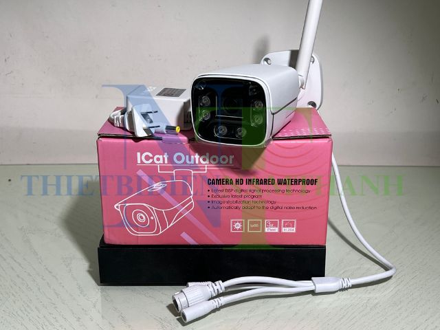 CAMERA WIFI ICAT NGOÀI TRỜI HUNONIC